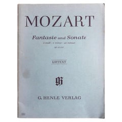 Mozart Fantasie & Sonate KV 475/457, Henle Verlag, Herttrich Edition 2C161