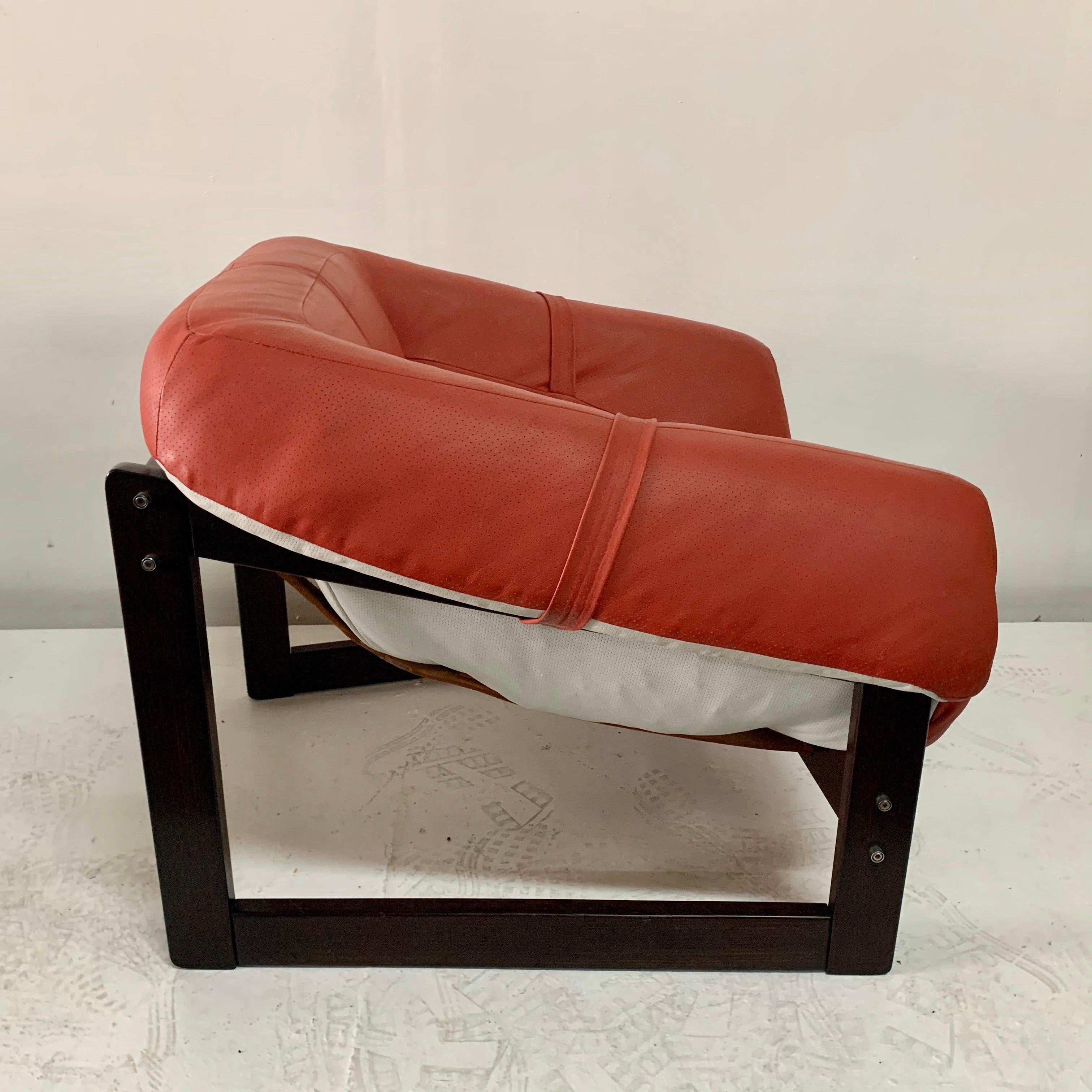 Mid-Century Modern MP-091 Percival Lafer Lounger/ Armchair For Sale