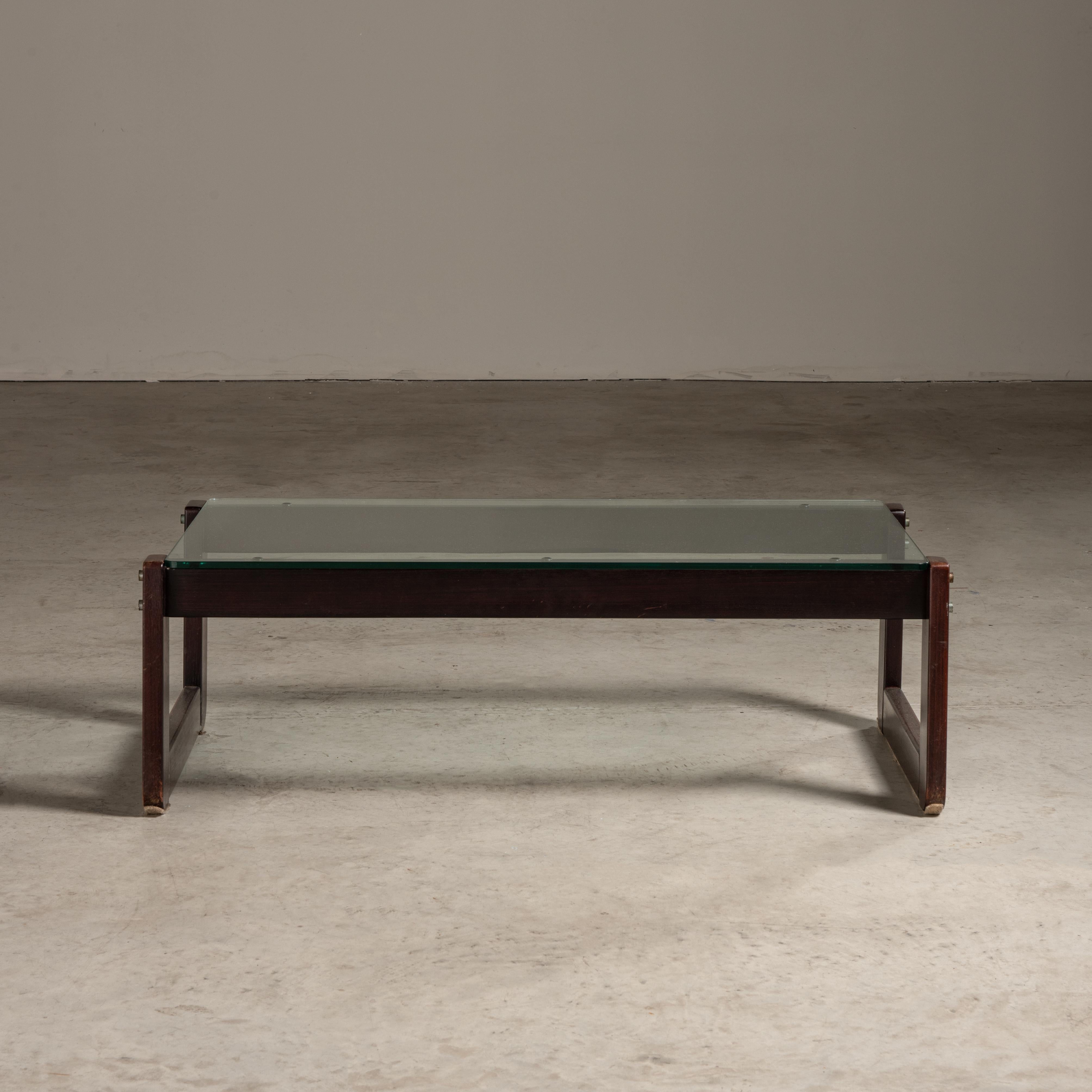 20th Century 'MP-105' Coffee Table, by Percival Lafer, Brazilian Mid-Century Modern For Sale