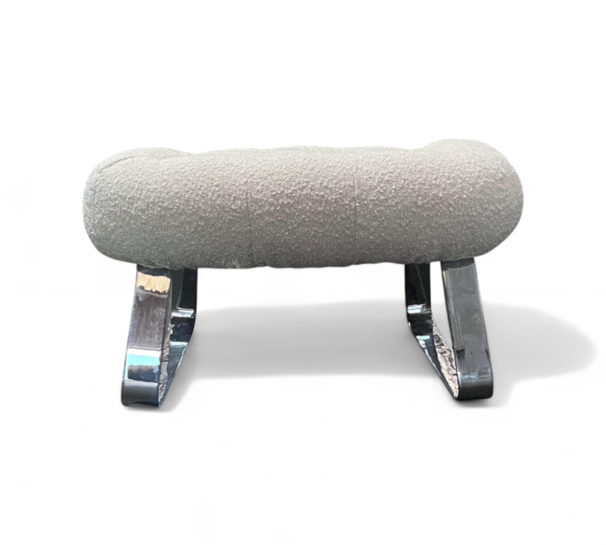 MP-163 Chaise longue avec pouf, Percival Lafer, 1976 - Lot 651A en vente 6