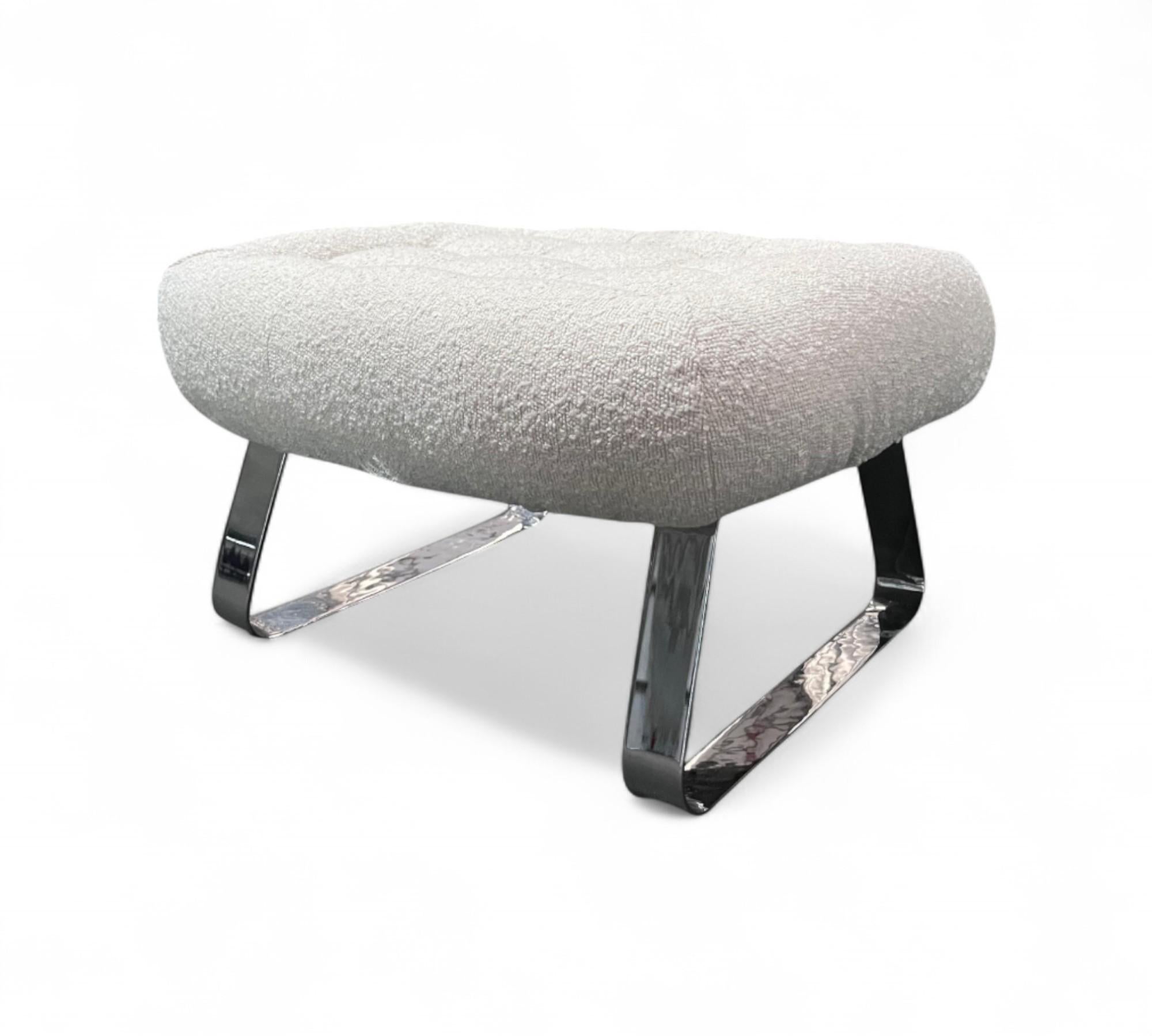 MP-163 Chaise longue avec pouf, Percival Lafer, 1976 - Lot 651A en vente 9