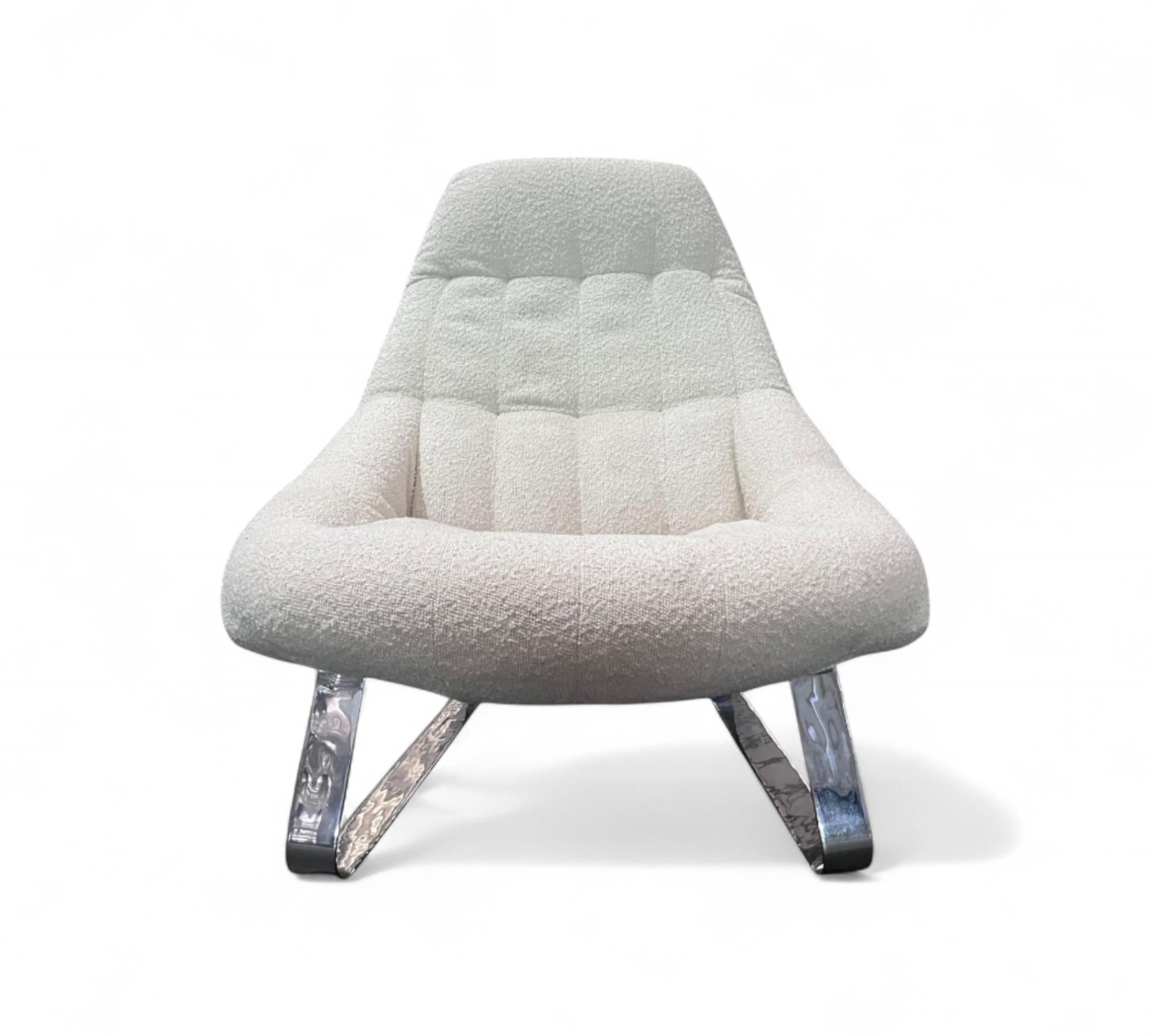 MP-163 Chaise longue avec pouf, Percival Lafer, 1976 - Lot 651A en vente 1