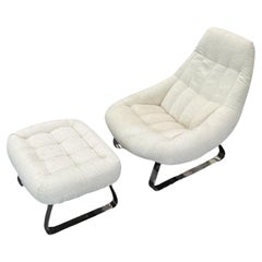 Sedie da salotto moderne di metà secolo