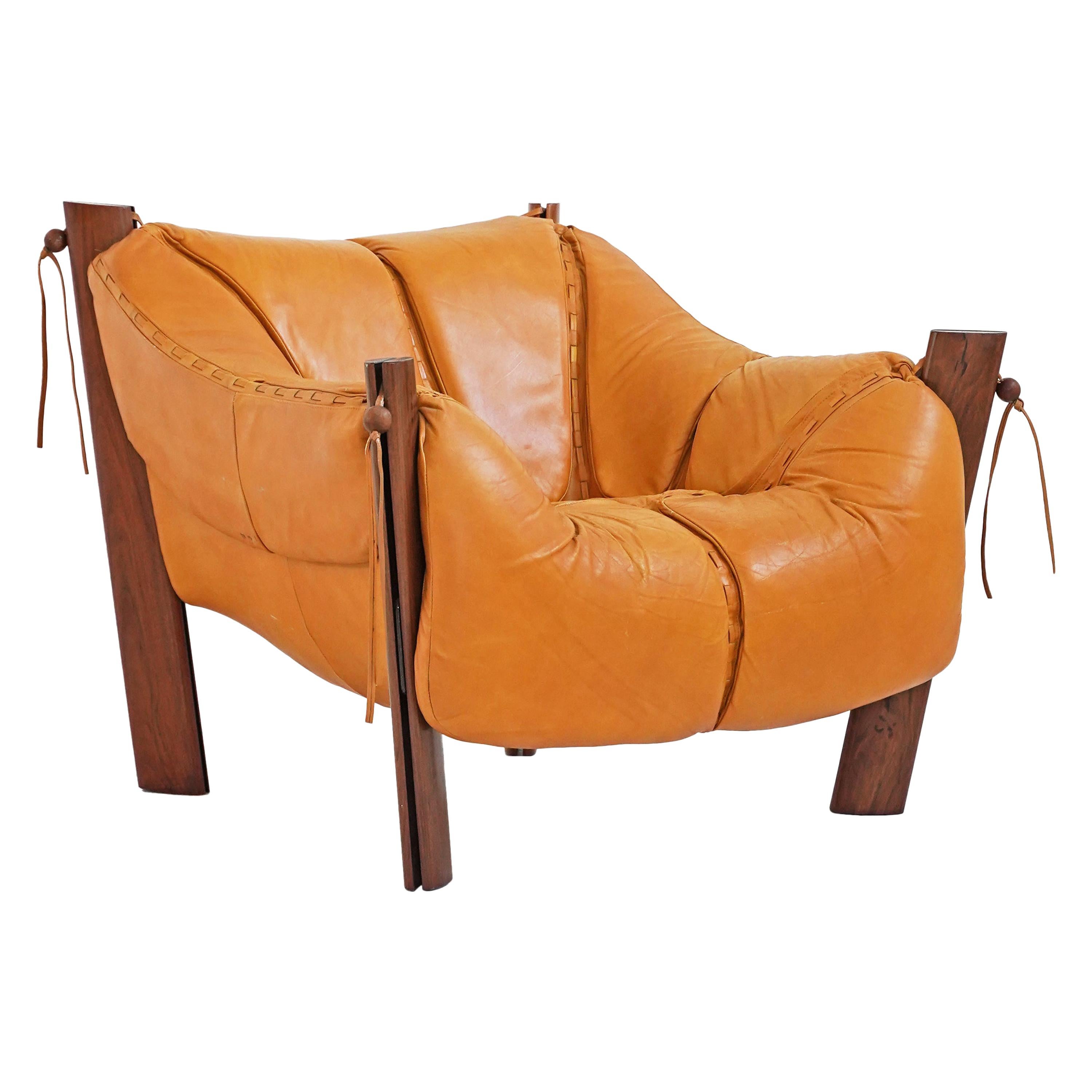 MP-211 Lounge Chair by Brazilian Designer Percival Lafer for Móveis Lafer