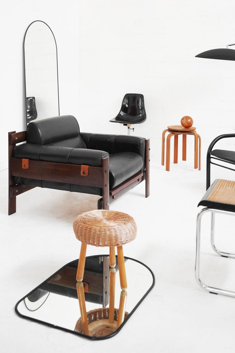 Jacaranda MP-51 Brazilian Lounge Chair by Percival Lafer for Móveis Lafer For Sale