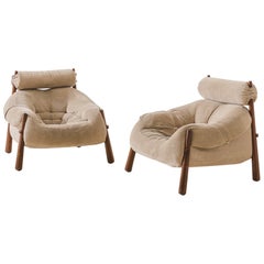 MP-81 Lounge Chair, by Percival Lafer, Late Mid-Century Modern Brazilian, 1970