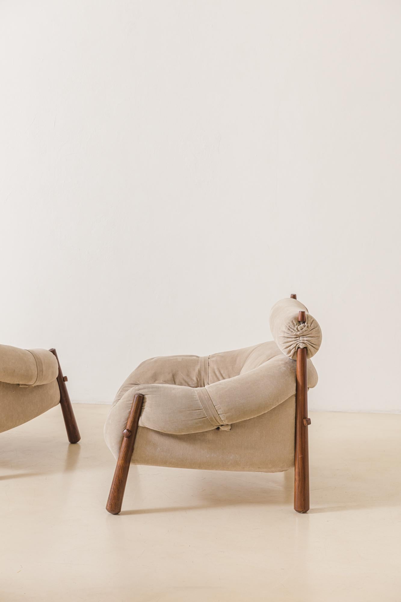 MP-81 Lounge Chair, by Percival Lafer, Late Mid-Century Modern Brazilian, 1970 3
