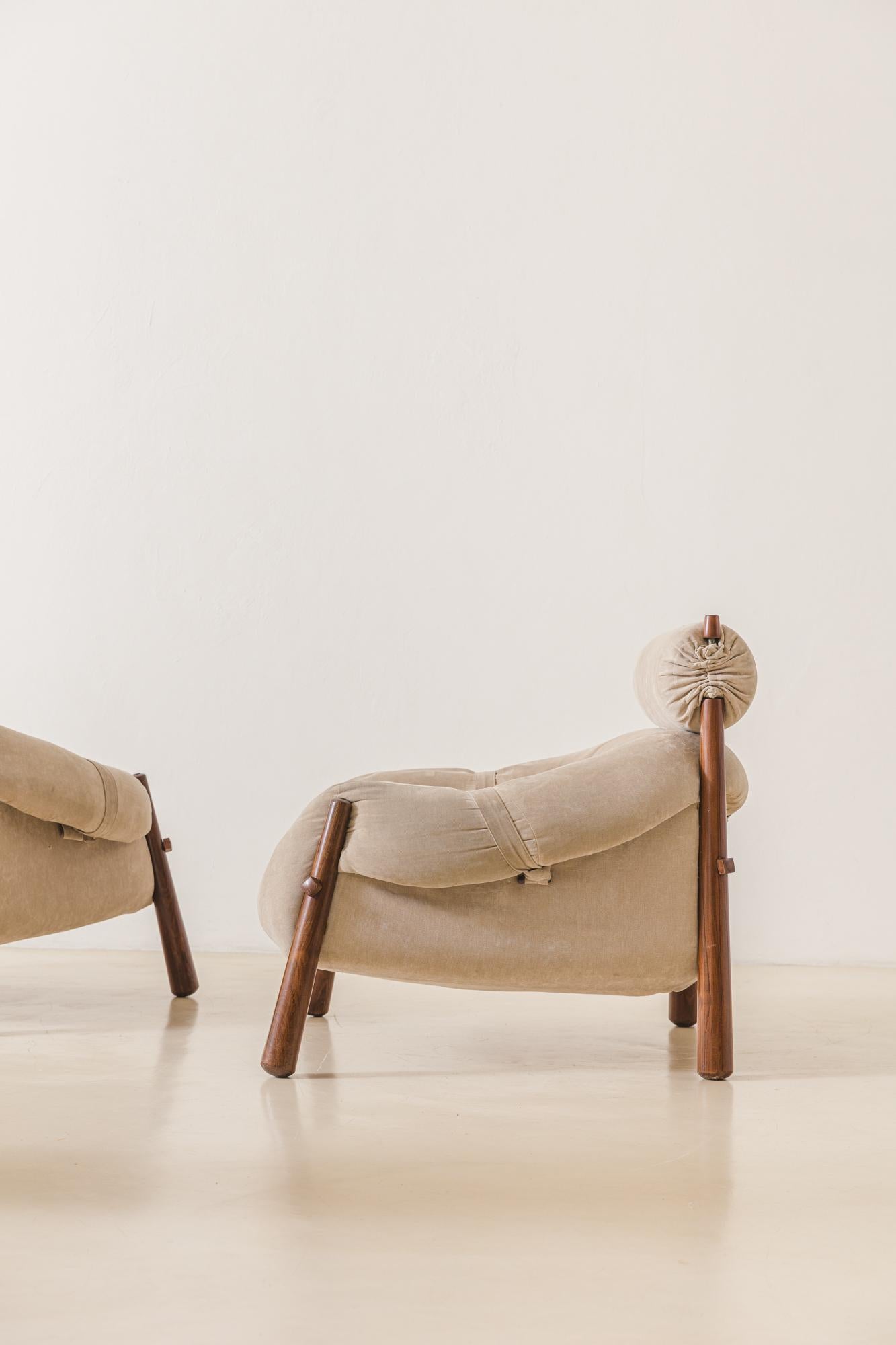 MP-81 Lounge Chair, by Percival Lafer, Late Mid-Century Modern Brazilian, 1970 4