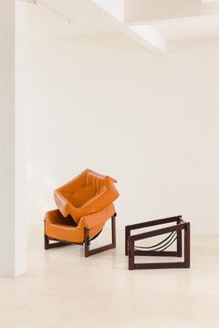 Mid-Century Modern MP-91 Lounge Chair by Percival Lafer, 1960s