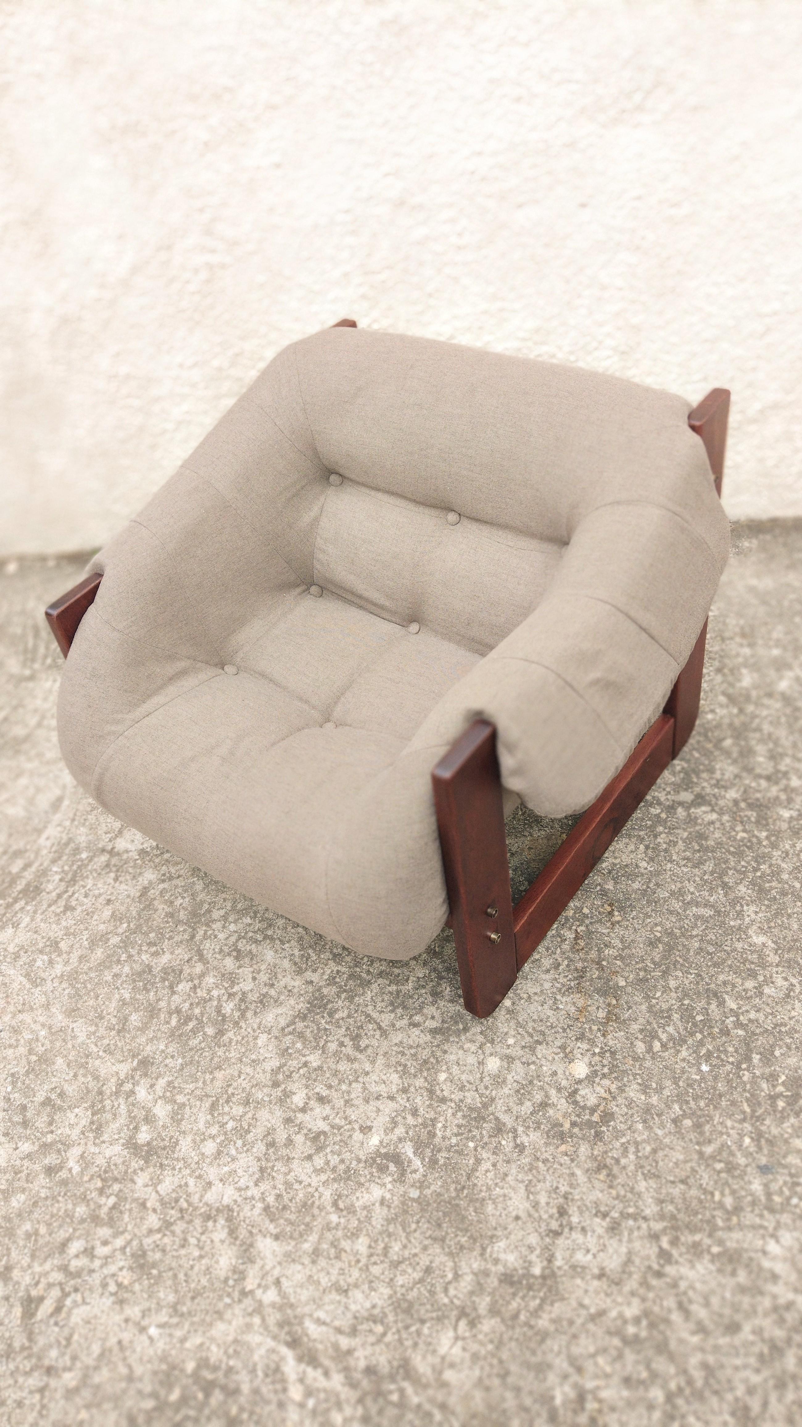Late 20th Century Mp-97 Armchair Attributed to Percival Lafer, 'Uni.1'