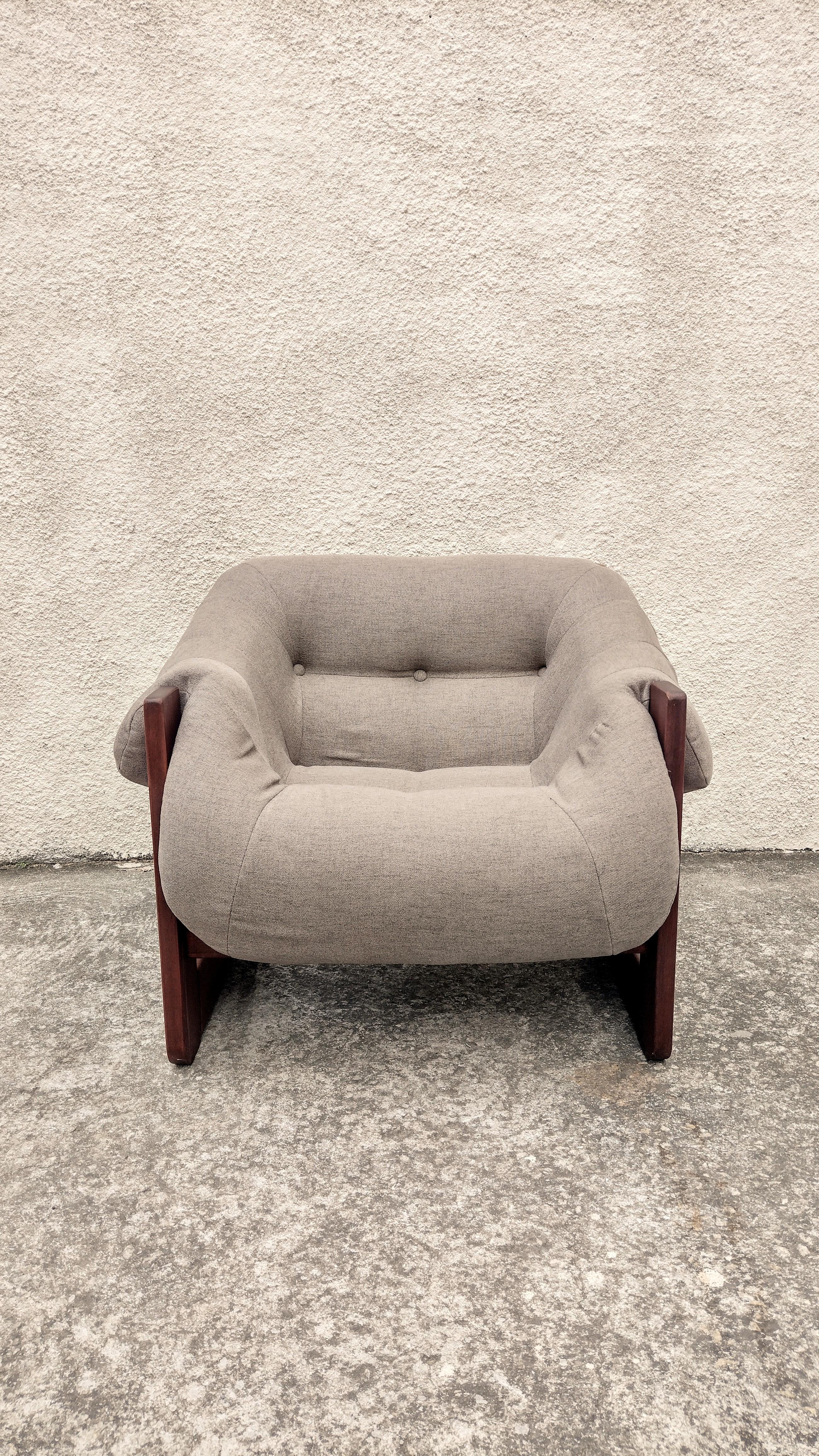 Mid-Century Modern MP-97 Armchair Attributed to Percival Lafer 'Uni.2'