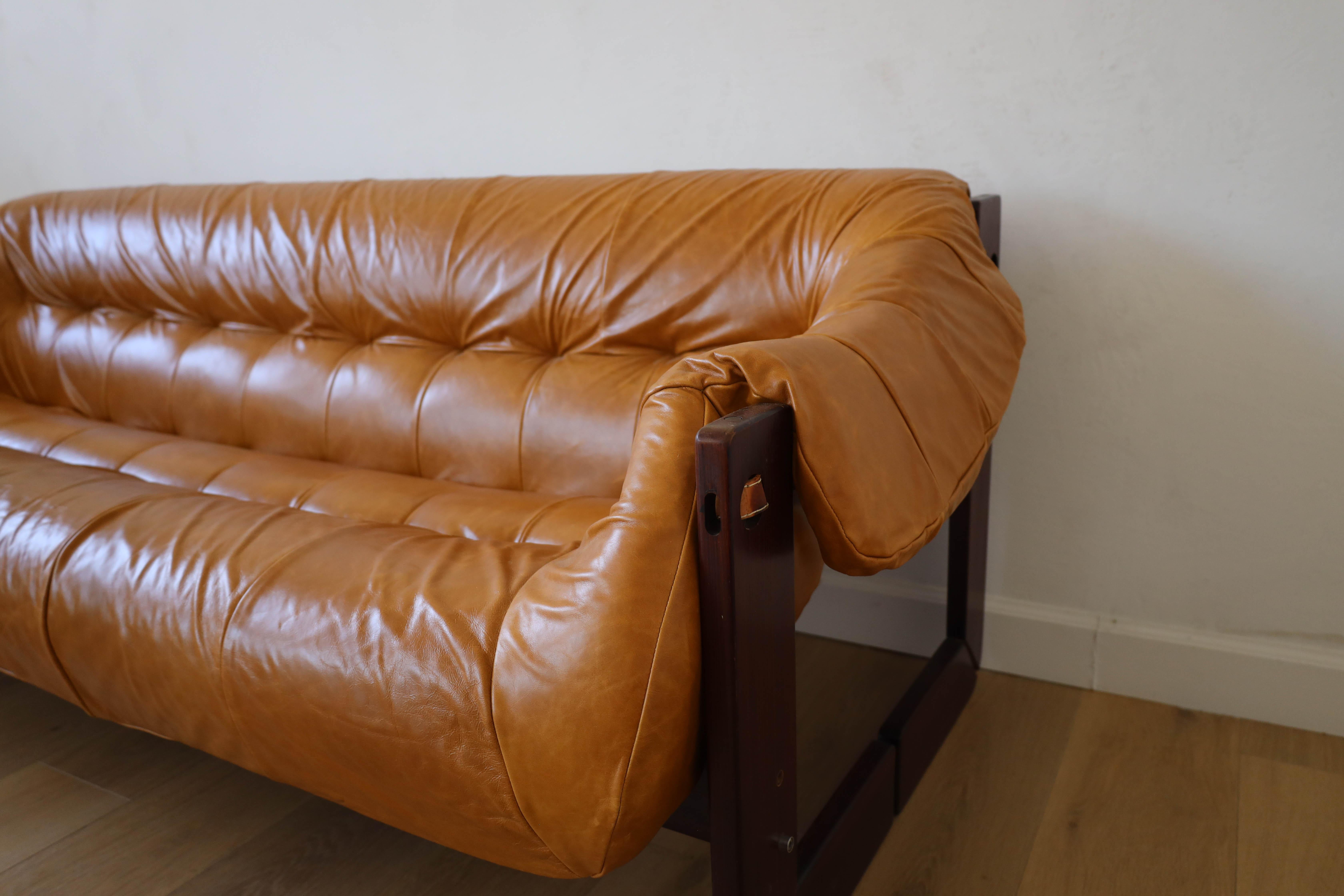 Mid-Century Modern MP-97 Percival Lafer Sofa For Sale