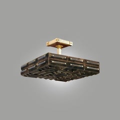 Mpr19 Halbflushmount aus Bergkristall von Phoenix