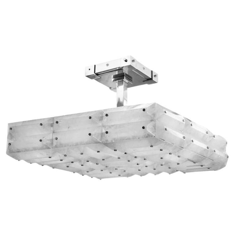 MPR19 Rock Crystal Semi Flushmount by Phoenix