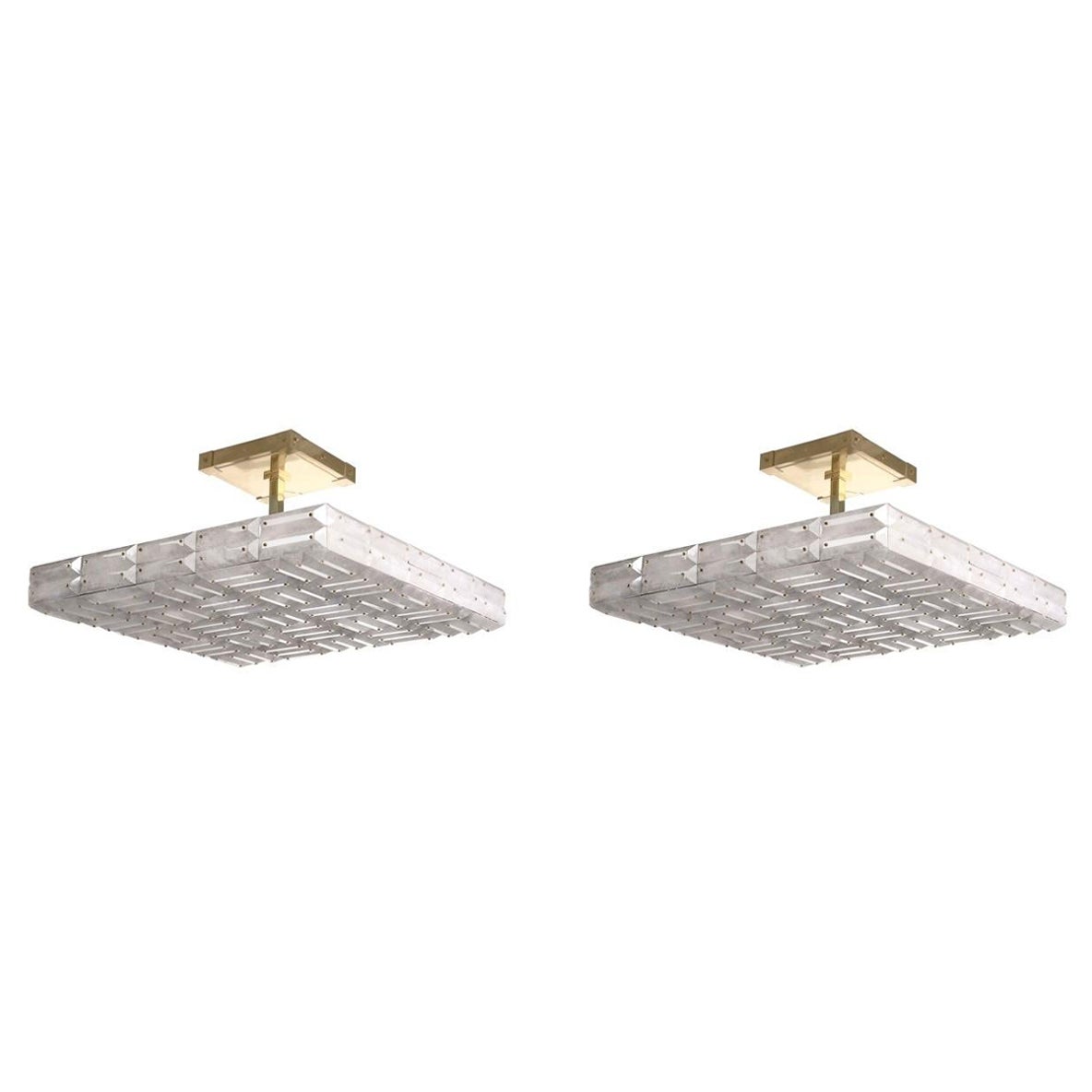 Semiplafones de cristal de roca MPR25 de Phoenix en venta