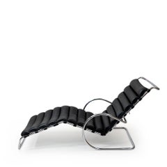 MR Adjustable Chaise Lounge by Mies van der Rohe, Knoll, 1980s