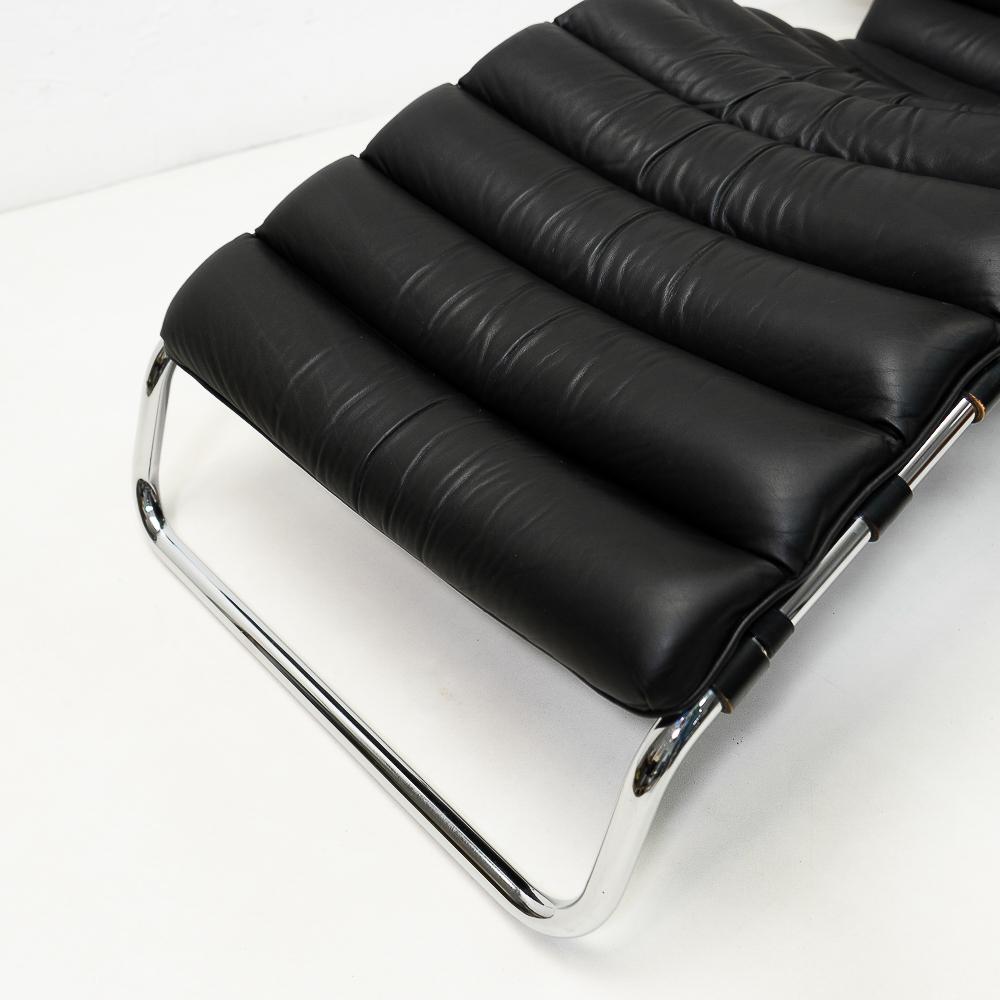 MR Adjustable Chaise Lounge by Mies van der Rohe, Knoll, 1980s 1