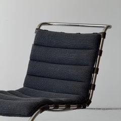 MR Armless Lounge Chair by Mies Van Der Rohe for Knoll