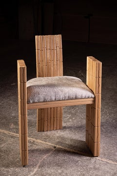 Mr. B Armchair in Natural Oak by No Age Studio