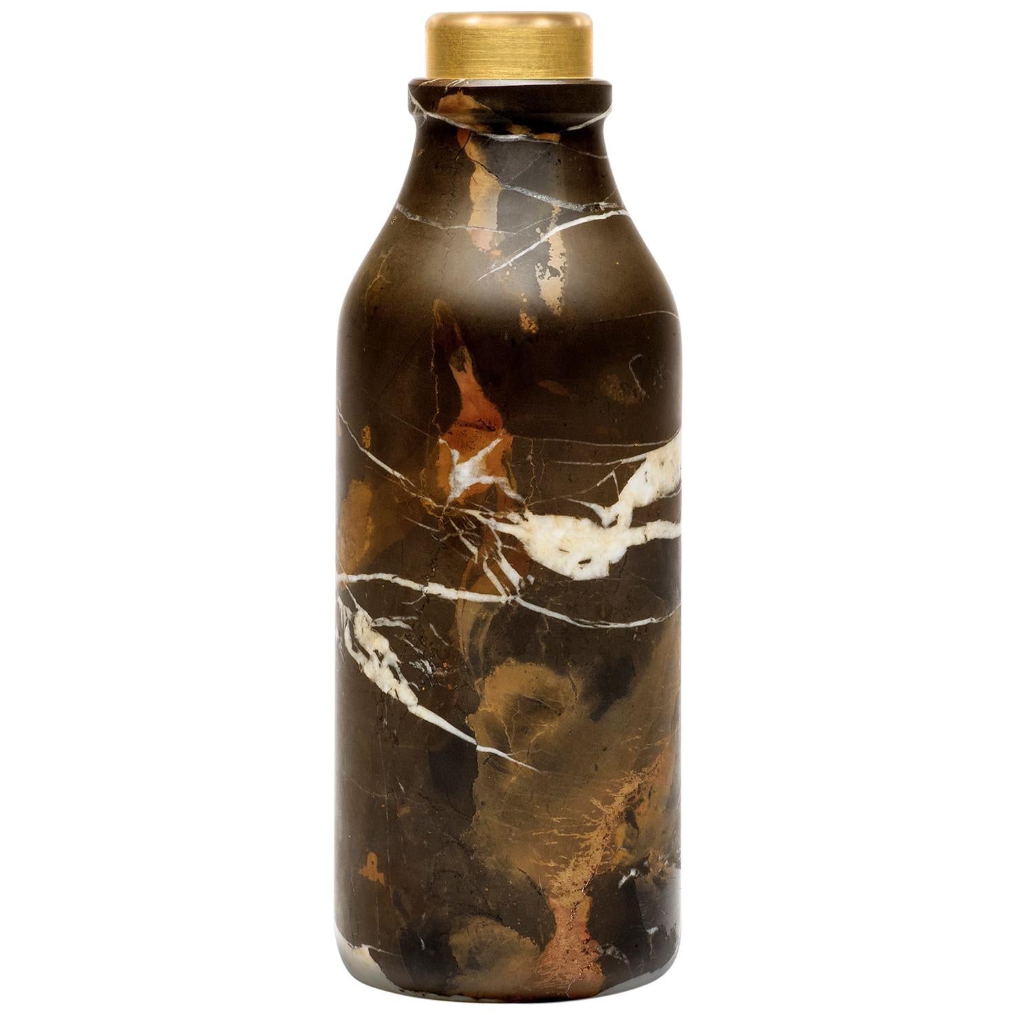 Mr Bottle Black & Gold by Lorenza Bozzoli for Editions Milano For Sale