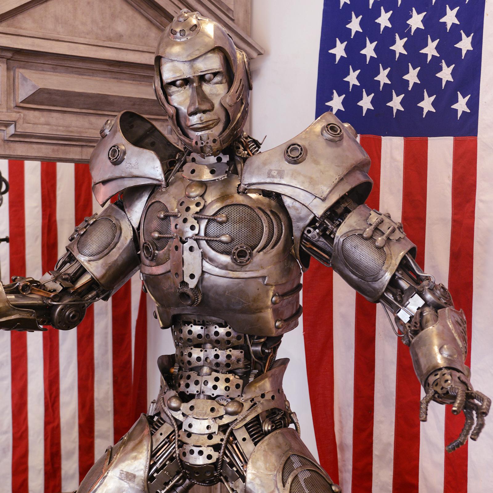 Mr Boy Robot Warrior Sculpture In New Condition For Sale In Paris, FR