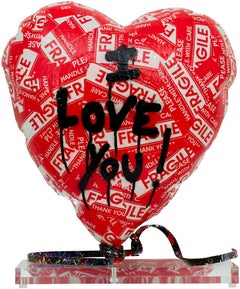 Ballonherz - Ich liebe dich!