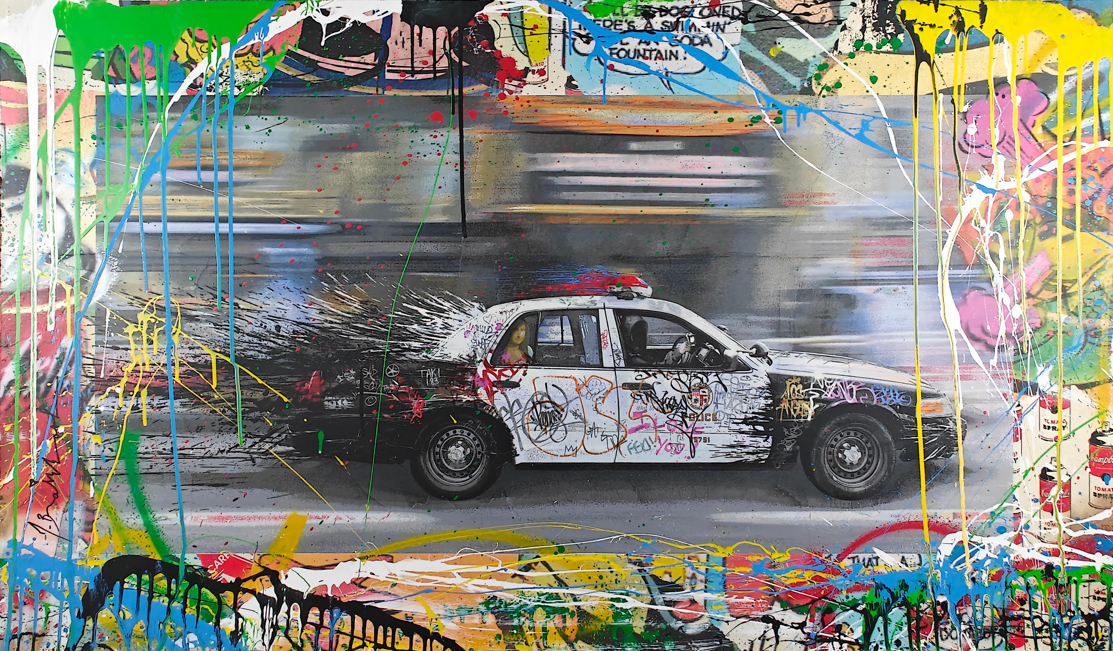 Metropolisa, Unique, Mr. Brainwash 2015 - Mixed Media Art by Mr Brainwash