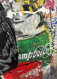 Mr Brainwash, Everyday Life, silkscreen and mixed media on paper, hand signed