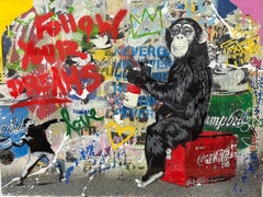 Mr. Brainwash, Everyday Life, serigrafia e tecnica mista su carta, firmato a mano