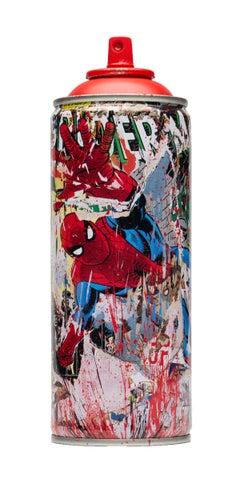 Used Mr. Brainwash Spiderman Spray Can (Mr. Brainwash Marvel)