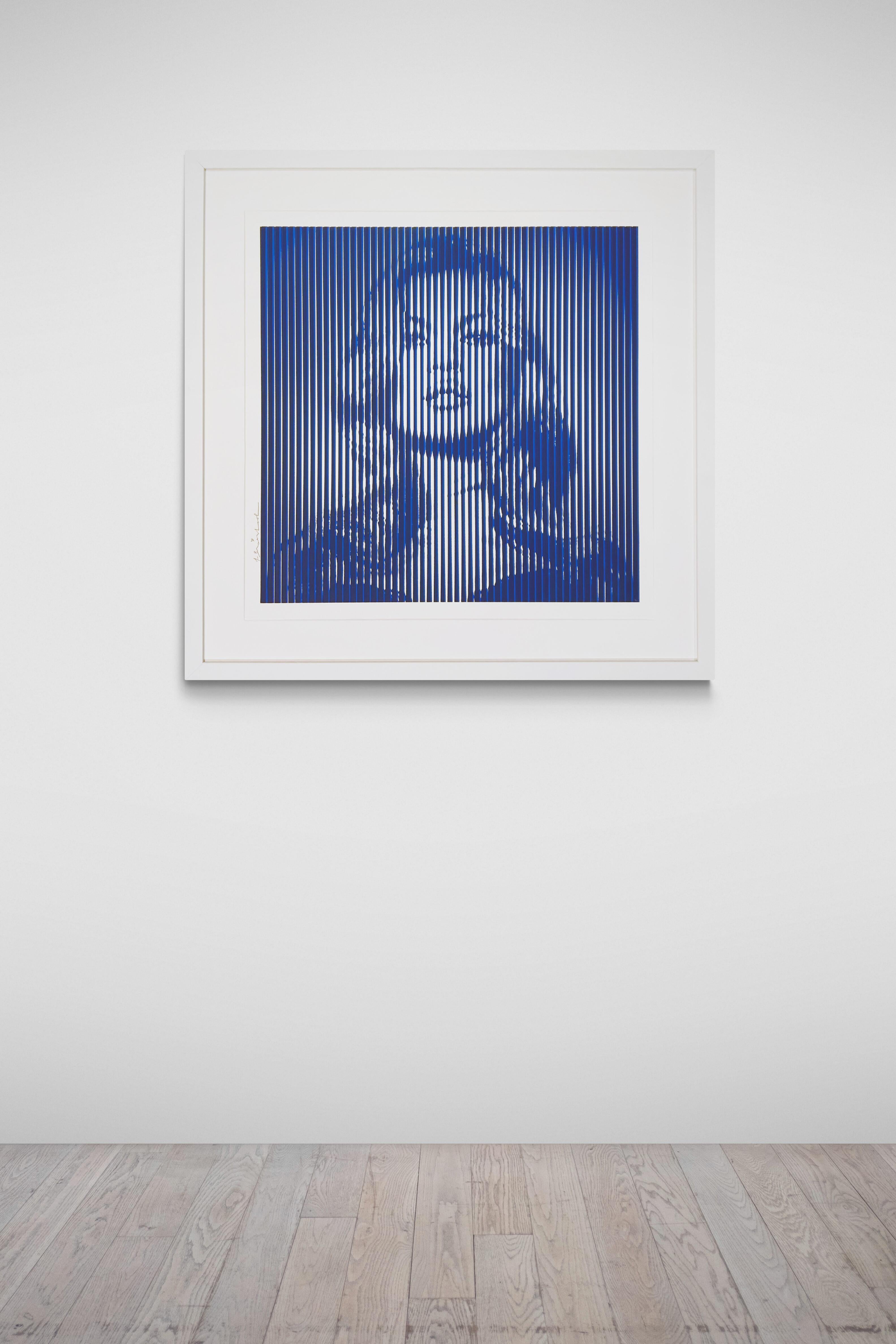 Fame Moss (Blue on Blue) 1