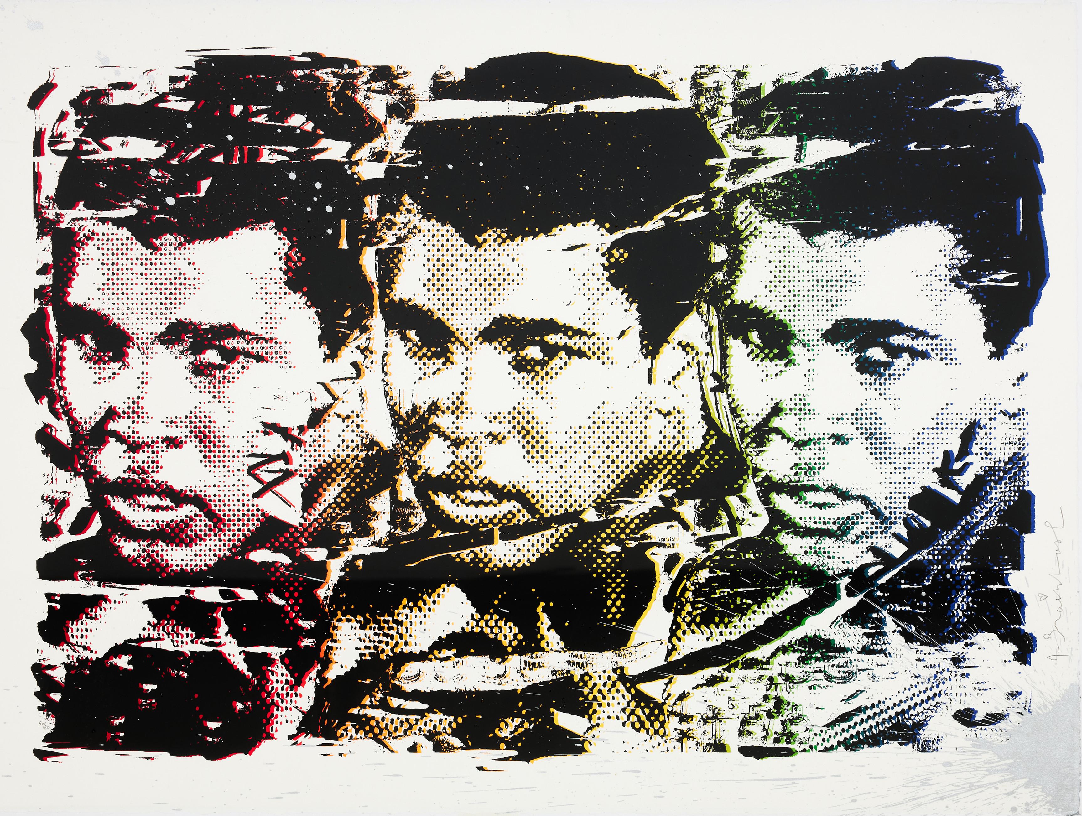 Mr. Brainwash (1966) - Leggenda per sempre - Nero - Serigrafia - 2016