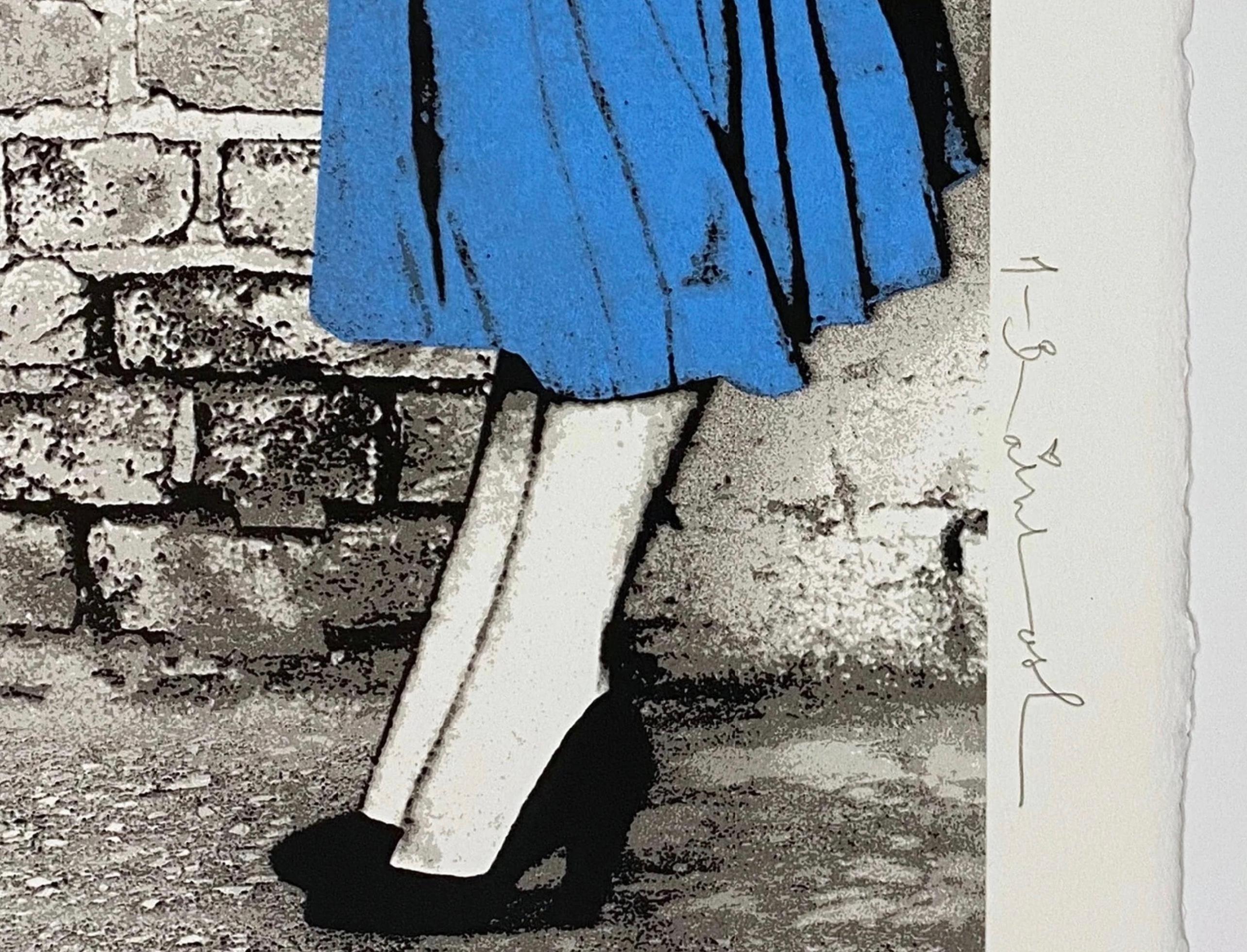 Mr. Brainwash - Love Catcher (blu), Arte di strada - Print Street Art di Mr Brainwash