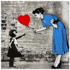 Mr. Brainwash - Love Catcher (blu), Arte di strada