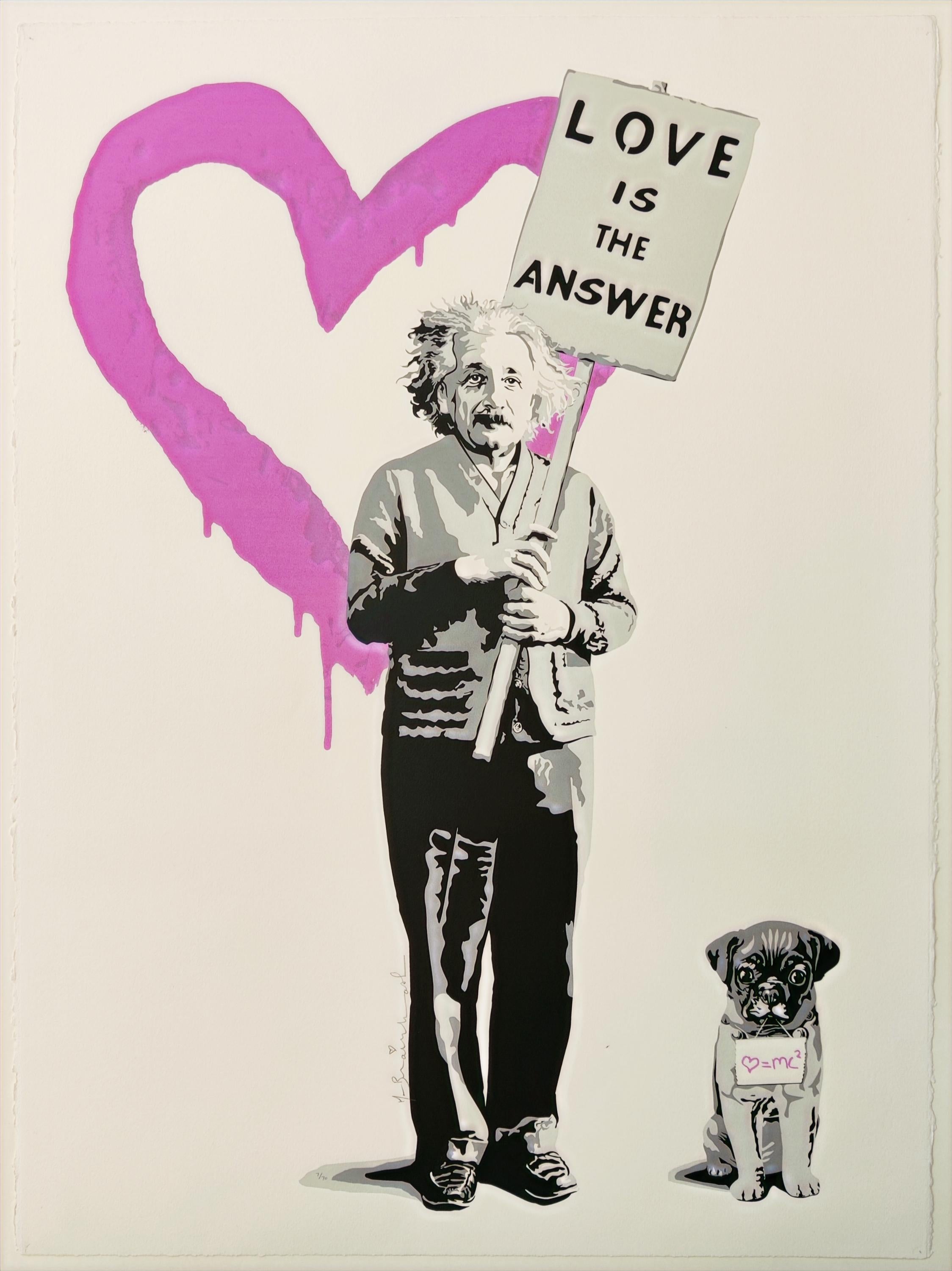Mr Brainwash -- Love Is The Answer - MC2 (Pink)