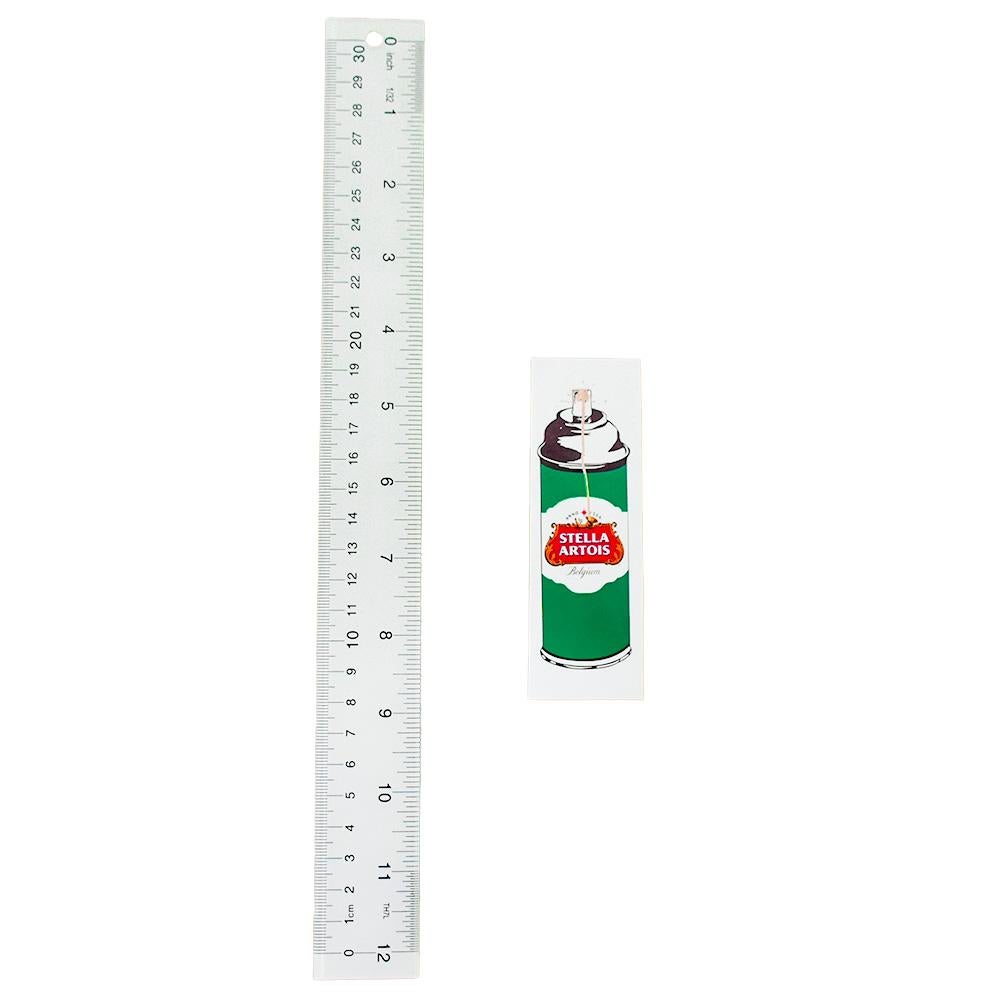 MR. BRAINWASH Stella Spray Sticker (Framed) - Pop Art Print by Mr Brainwash