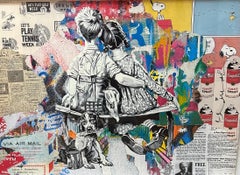 Mr. Brainwash, Lavorare bene insieme, serigrafia su carta