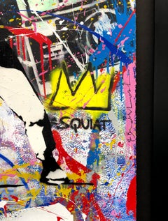 Banksy Thrower (original painting)