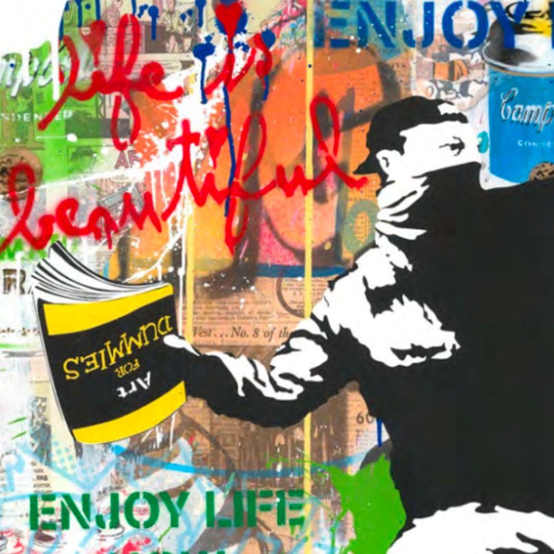 Bansky Thrower, 2022,  Mr. Brainwash For Sale 2