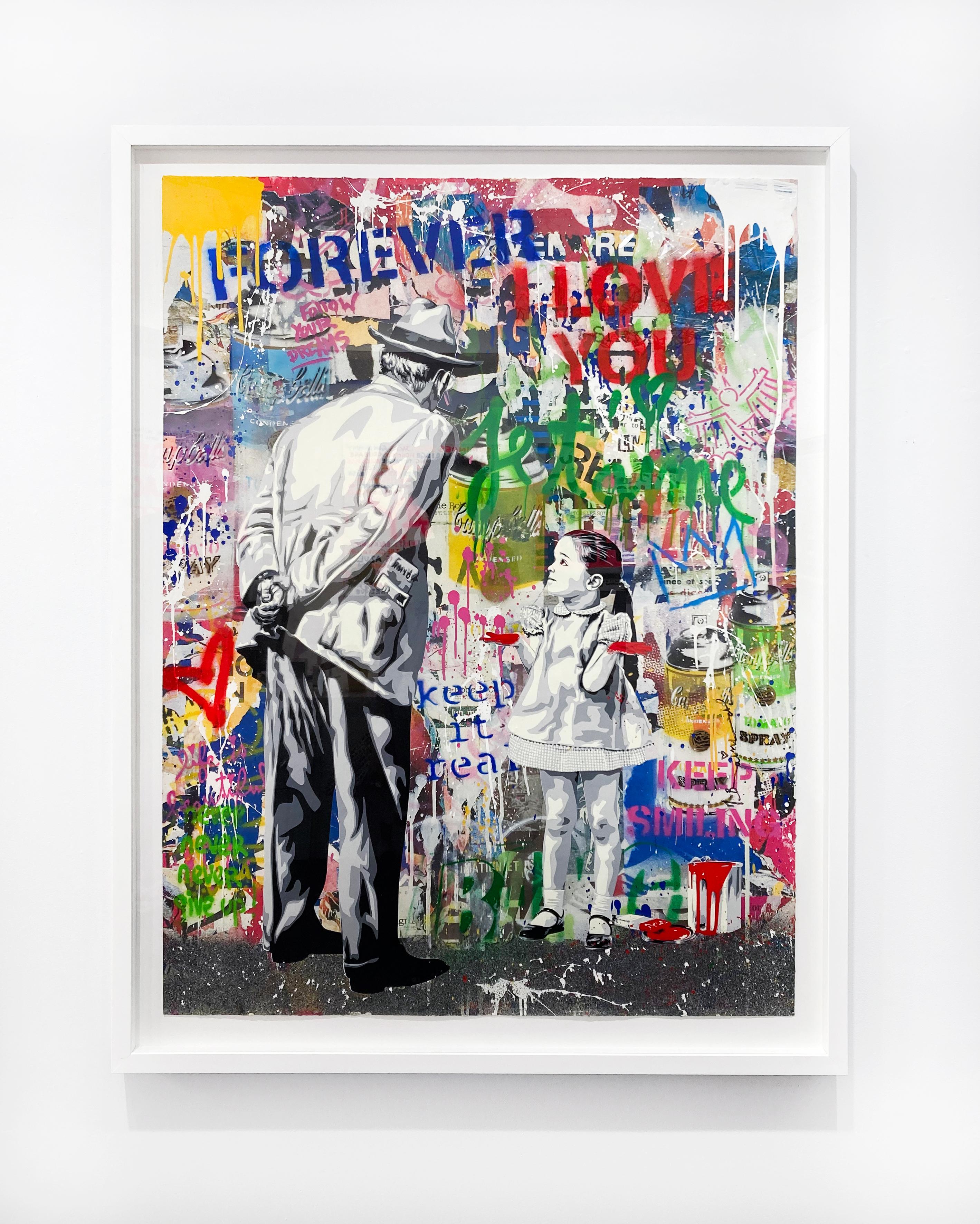 Caught Red Handed - Street Art Mixed Media Art by Mr. Brainwash