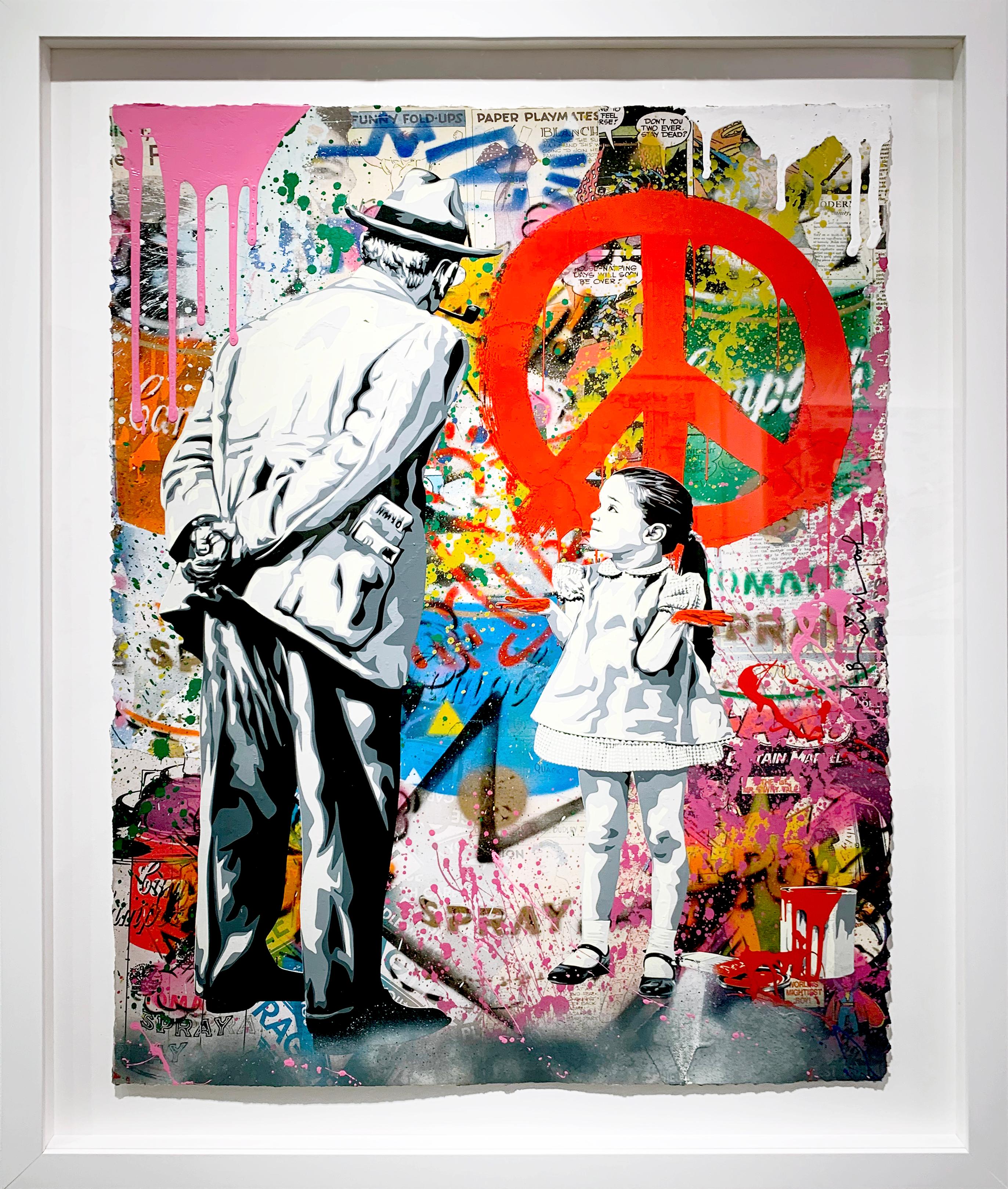 Caught Red Handed - Mixed Media Art by Mr. Brainwash