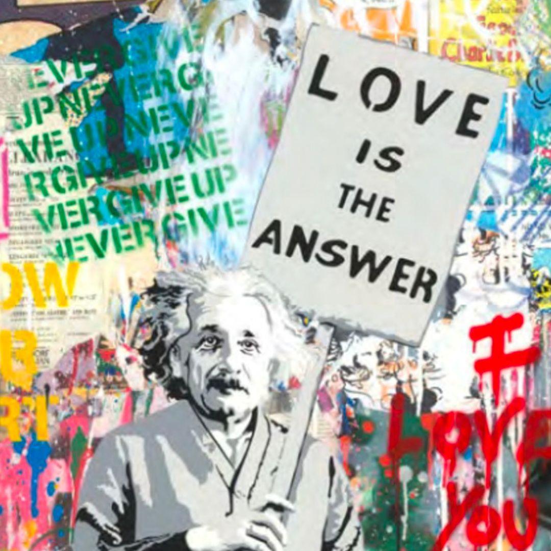 Einstein, 2023,  Mr. Brainwash 2
