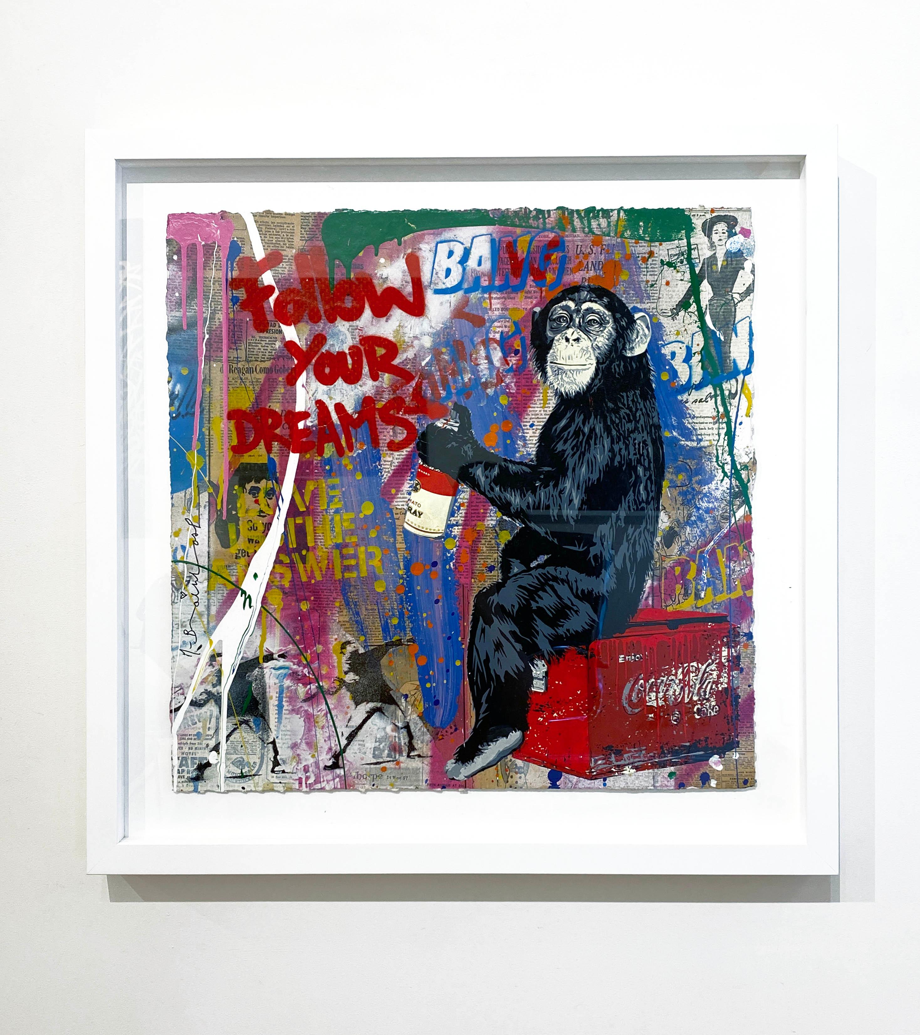Everday Life - Street Art Mixed Media Art by Mr. Brainwash