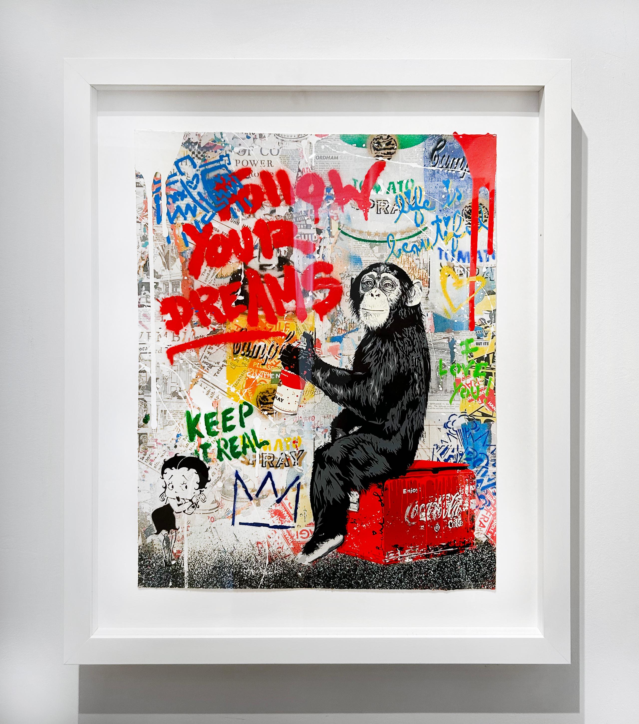 Vita quotidiana - Mixed Media Art Street Art di Mr. Brainwash