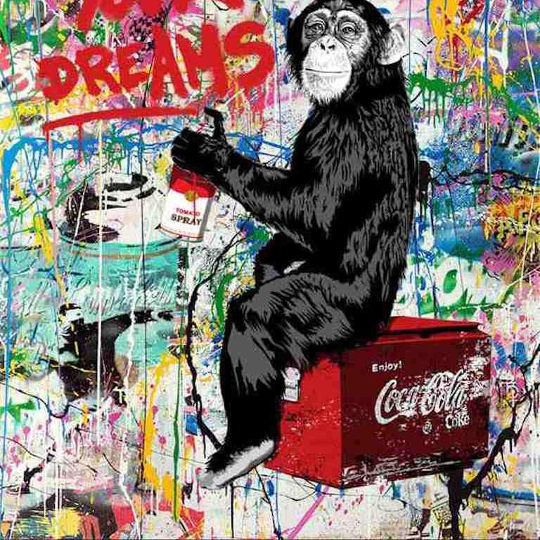 Everyday Life - Street Art Mixed Media Art by Mr. Brainwash