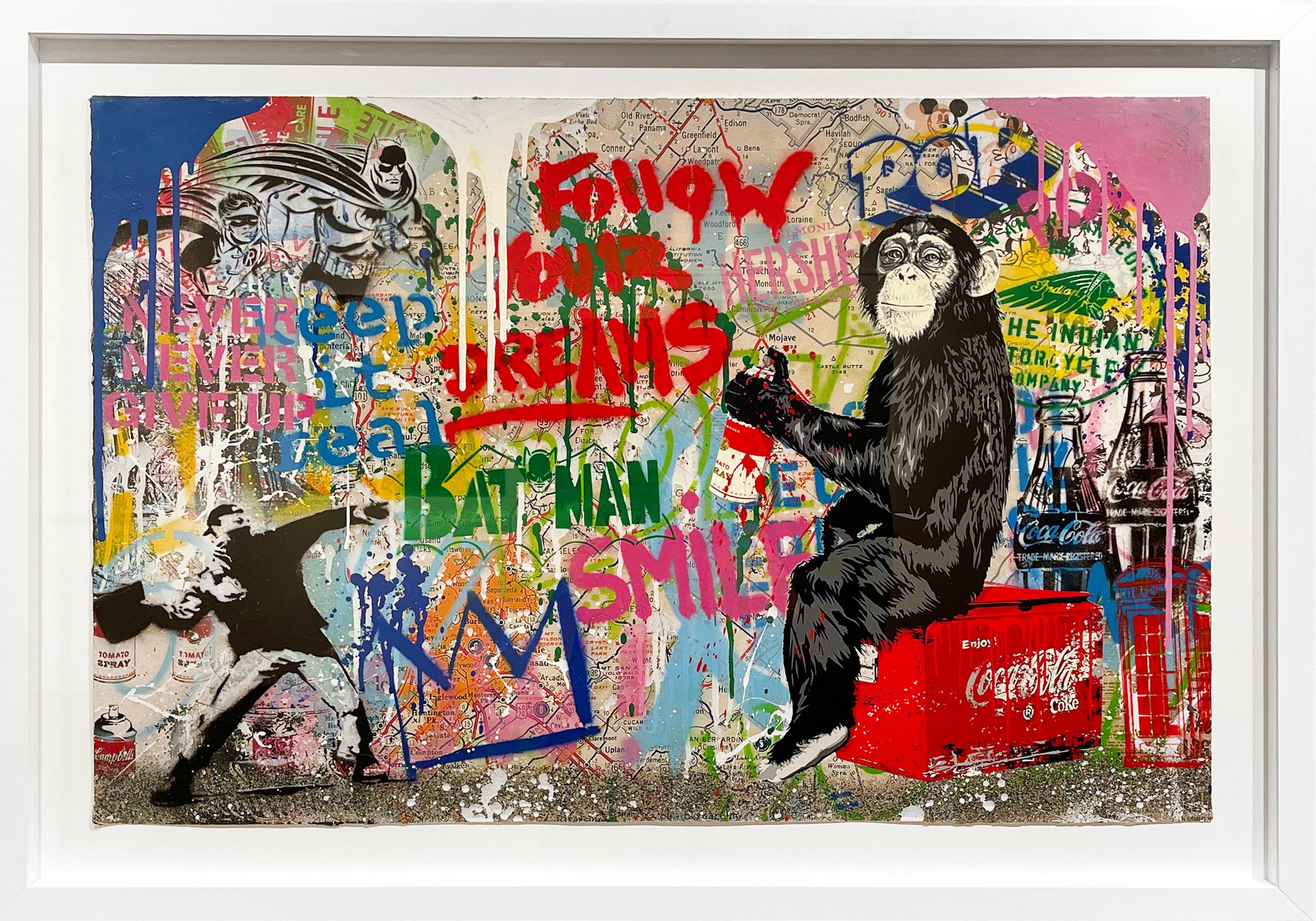 Everyday Life - Mixed Media Art by Mr. Brainwash