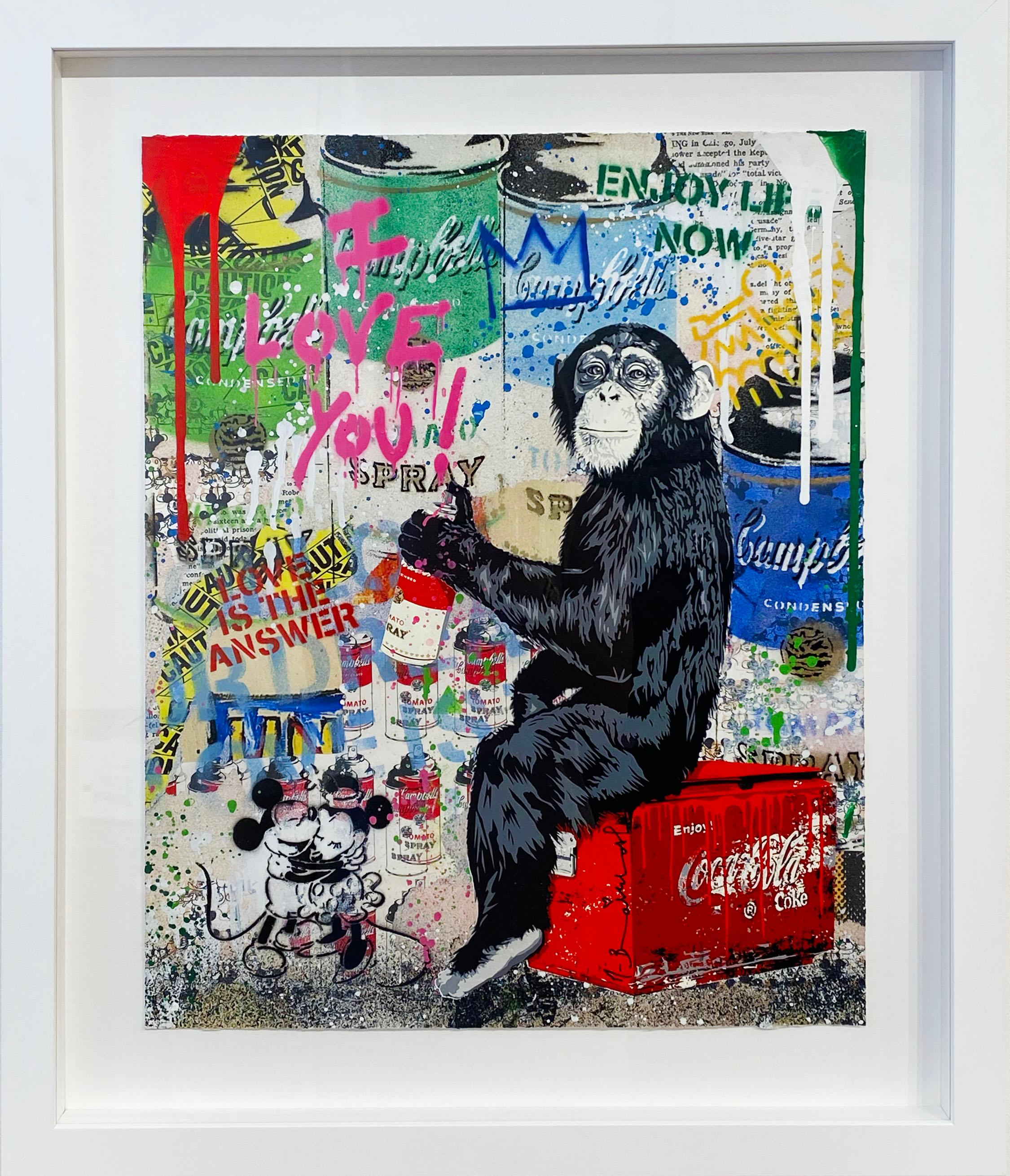 Everyday Life - Mixed Media Art by Mr. Brainwash