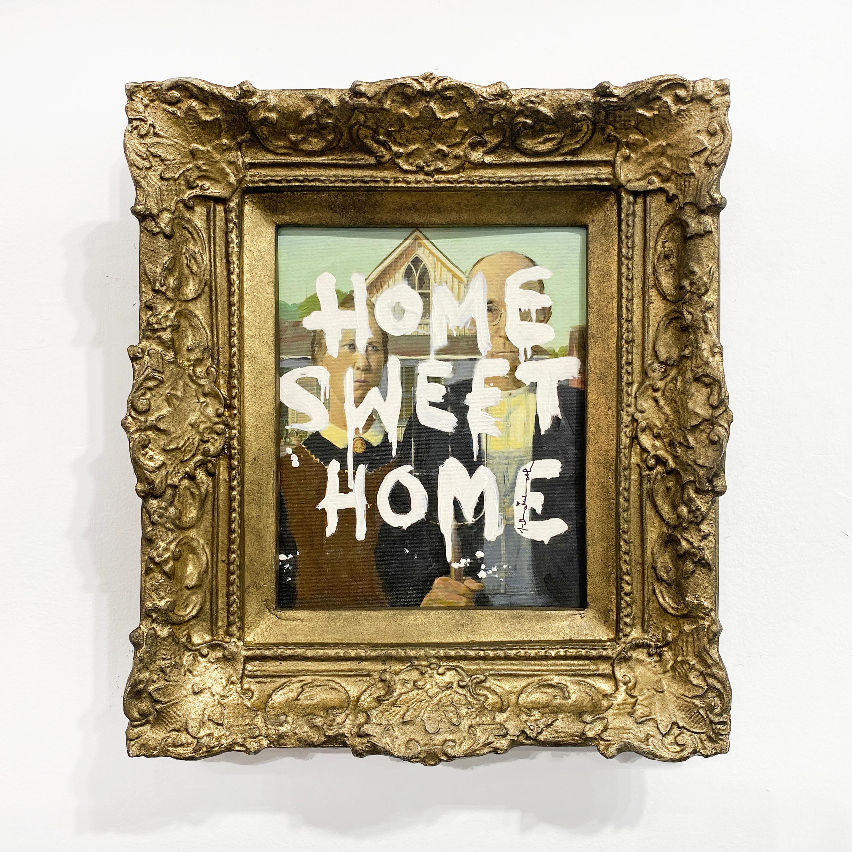 Casa dolce casa - Mixed Media Art Street Art di Mr. Brainwash