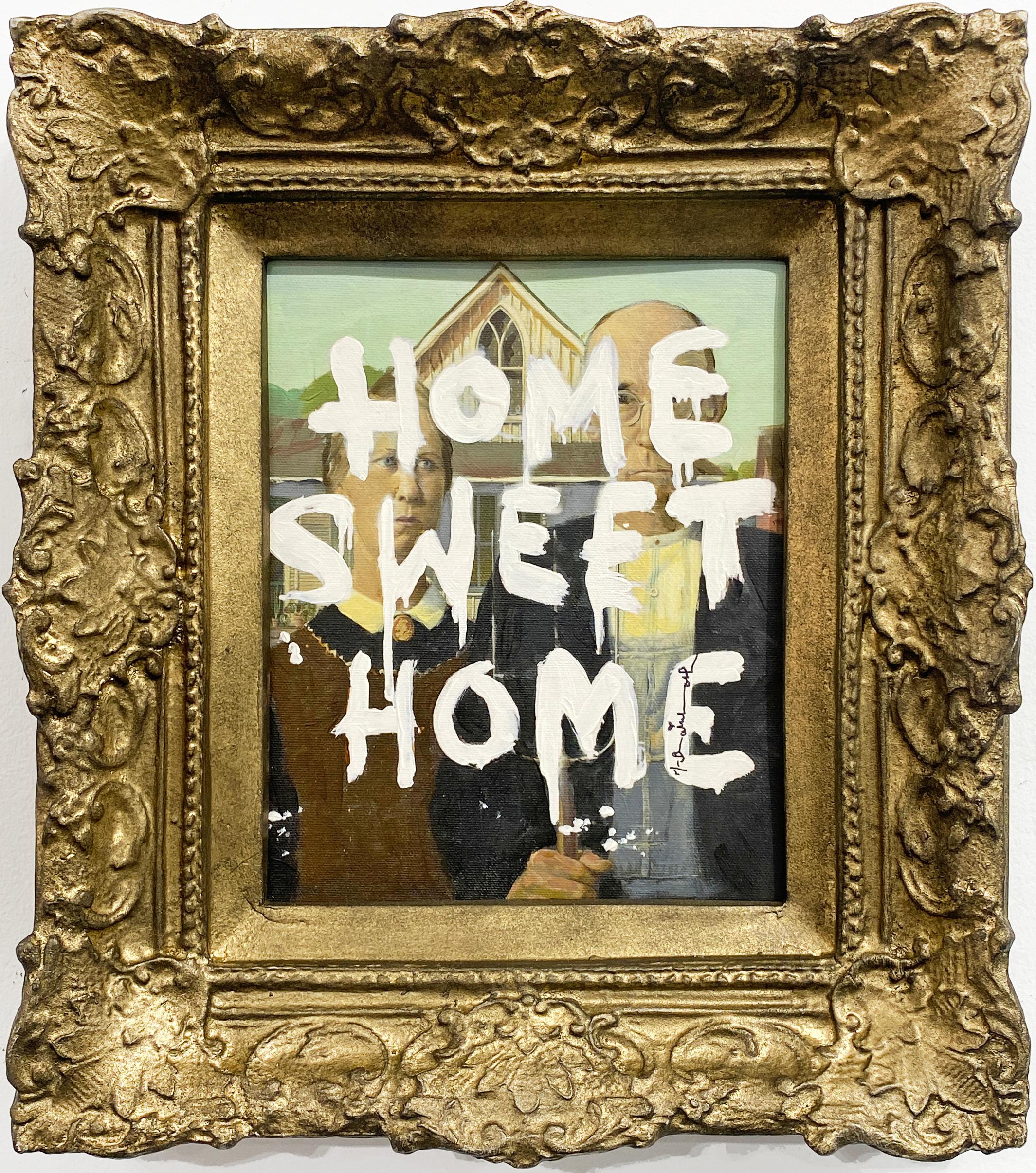 Casa dolce casa - Mixed Media Art di Mr. Brainwash