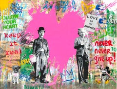 Juxtapose, 2023,  Mr. Brainwash